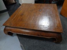 A Chinese style low coffee table,