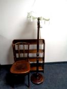 A Bentwood dining chair,