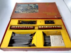 A Triang Railways RA electric train set in original box