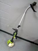 A Garden Gear petrol strimmer with key