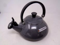 A Le Creuset kettle