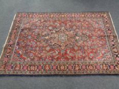 A Kashan rug, central Iran,