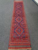 A Meshwani runner 278cm by 62cm