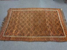 An Afghan rug