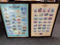 Two sets of Castella Panatellas cards,