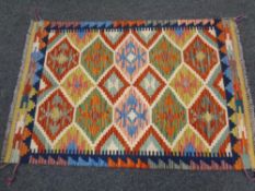 A Choli kilim 124cm by 84cm