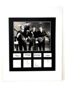 The Beatles hair clippings,