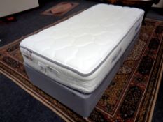 A Sealey Posturepedic 3' storage divan and interior