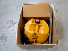 A Steamatic Goblin steam cleaner in box