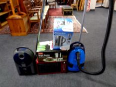 A Russell Hobbs microwave and pressure cooker,