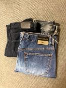 A pair of Hugo Boss pre-worn jeans, waist 32