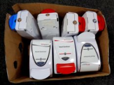 A box of ten SCJ professional hand sanitizers with soap