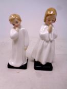 Two Royal Doulton figures,