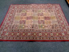 An Ikea Valby Ruta Persian design carpet,