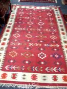An eastern kilim,