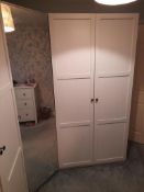 An Ikea Pax five door corner wardrobe (dismantled)