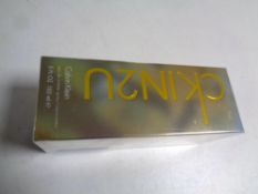 A Calvin Klein eau de toilette spray, 150 ml, CK IN2U Her,