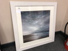 After Alison Young : Sunset over a beach, colour print,