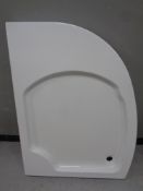 A 1200 mm corner shower tray