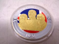 A commemorative presentation coin 'Year of the three kings' 1936