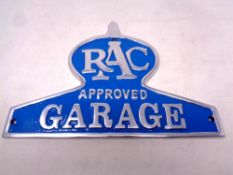 An aluminium plaque,