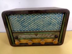 A 20th century Arak Ingrid valve radio