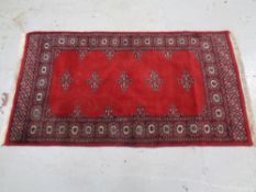 An Afghan rug,