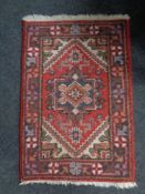 An Iranian rug,