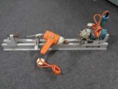 Two Black and Decker drills,