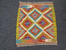 A Chobi Kilim rug,