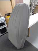 A car roof box (no keys)