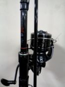 A Horizon X4 two piece carp rod with Shimano Ultegra 14000 XTD reel with original box