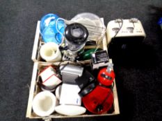 A quantity of kitchen electricals and kitchenalia to include smoothie maker, toaster,