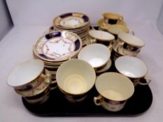 A 39 piece Cowan's bone china tea service