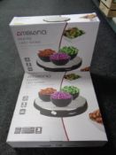 Two Ambiano heated Lazy Susans,