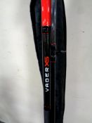 A Vader XS two piece carp rod with protective bag