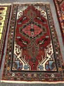 An Iranian Hamadan rug,
