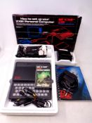 A Sinclair ZX 81 personal computer, boxed, together with interface,