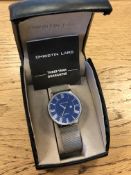 A gent's stainless steel Christin Lars quartz wristwatch,