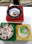A set of six Spode Maritime England collector's plates in boxes with certificates together with two