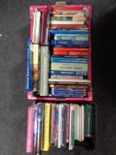 Two boxes of books - Biology,