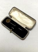 An 1853 American tiepin