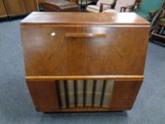 A 20th century walnut cased Regentone record player