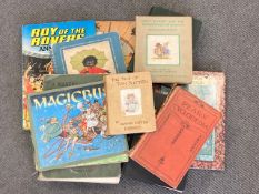 A collection of old books to include - Beatrix Potter 'The Tale of Tom kitten',