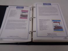 A Stanley Gibbons stamp album of South African stamps