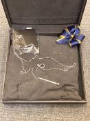 A Gucci 18ct white gold pendant necklace, 11.8g, in original retail box.