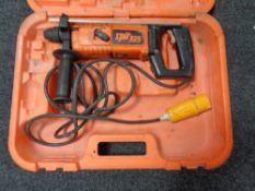 A Spit 325 110v drill, cased.