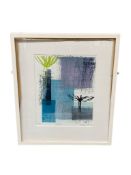 Bridget Jones : Seed beds, limited edition print, 3/10, signed in pencil, 32 cm x 40 cm, framed.