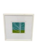 Bridget Jones : Winter Cabbage, limited edition print, 1/1, signed, 18 cm x 17 cm, framed.