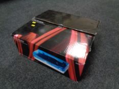 A Marks & Spencer USB turntable, boxed.